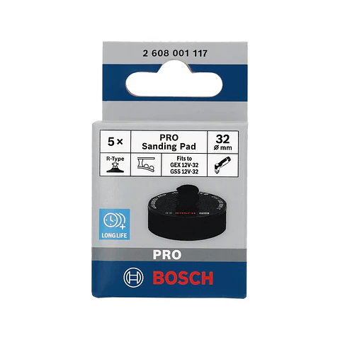 Prato de lixa PRO Ø32mm (5 unids.) BOSCH