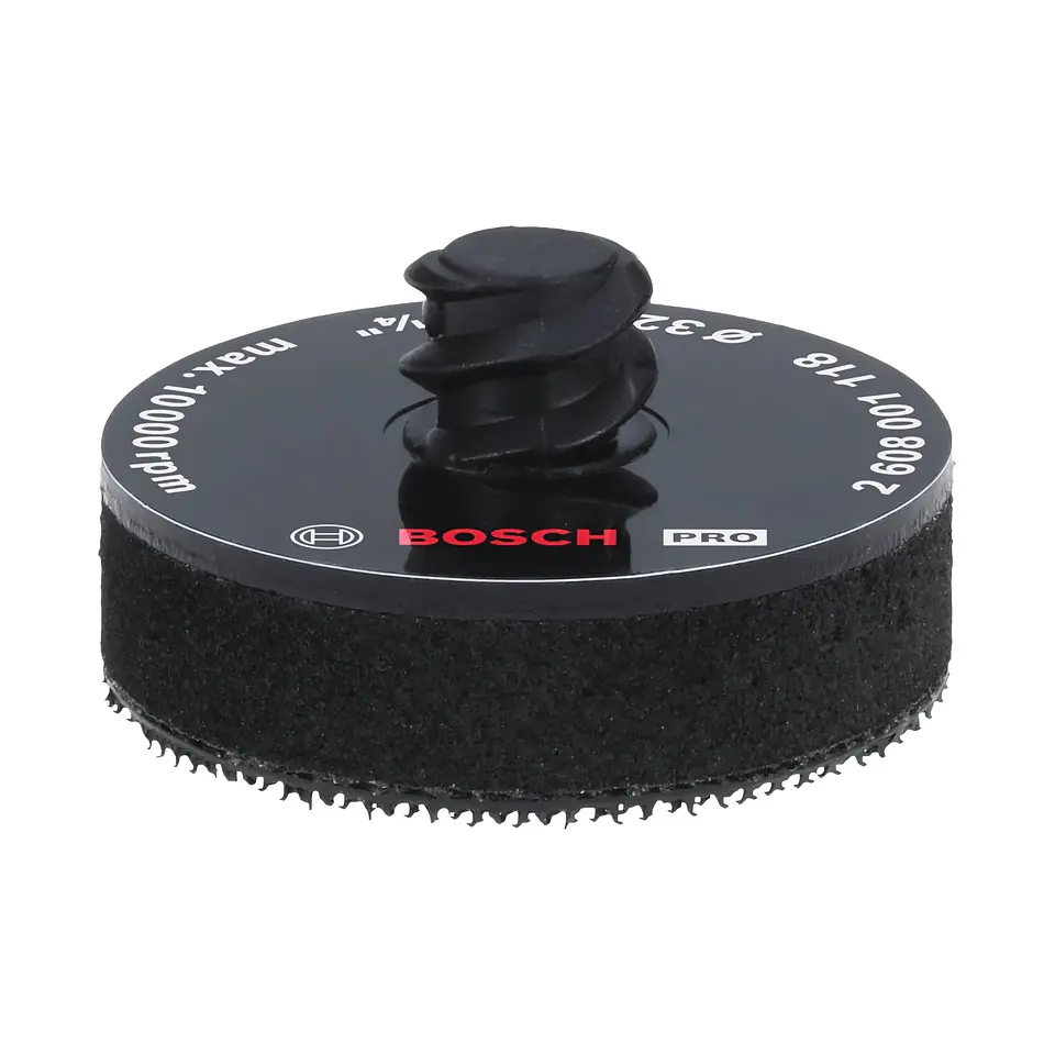Prato de lixa PRO Ø32mm gancho e laço (5 unids.) BOSCH 1