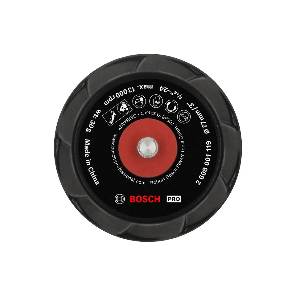 Prato de lixa PRO Ø77mm gancho e laço (1 unid.) BOSCH 1