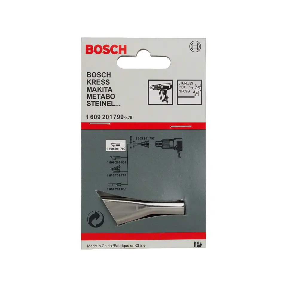 Bocal ranhurado para pistola de calor BOSCH  2