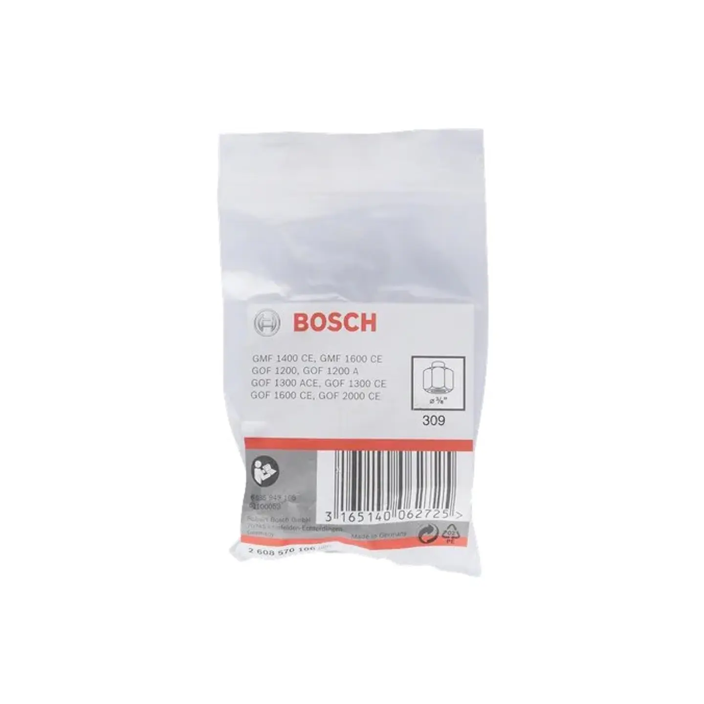 Pinça de aperto 3/8 BOSCH 2