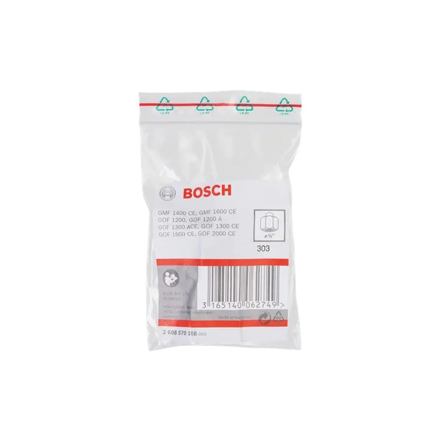 Pinça de aperto 1/2 BOSCH 2