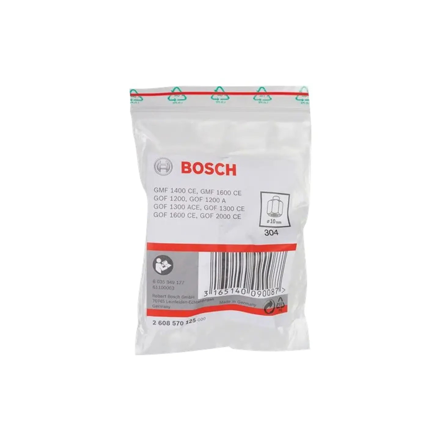 Pinça de fixação 10,00mm BOSCH 2