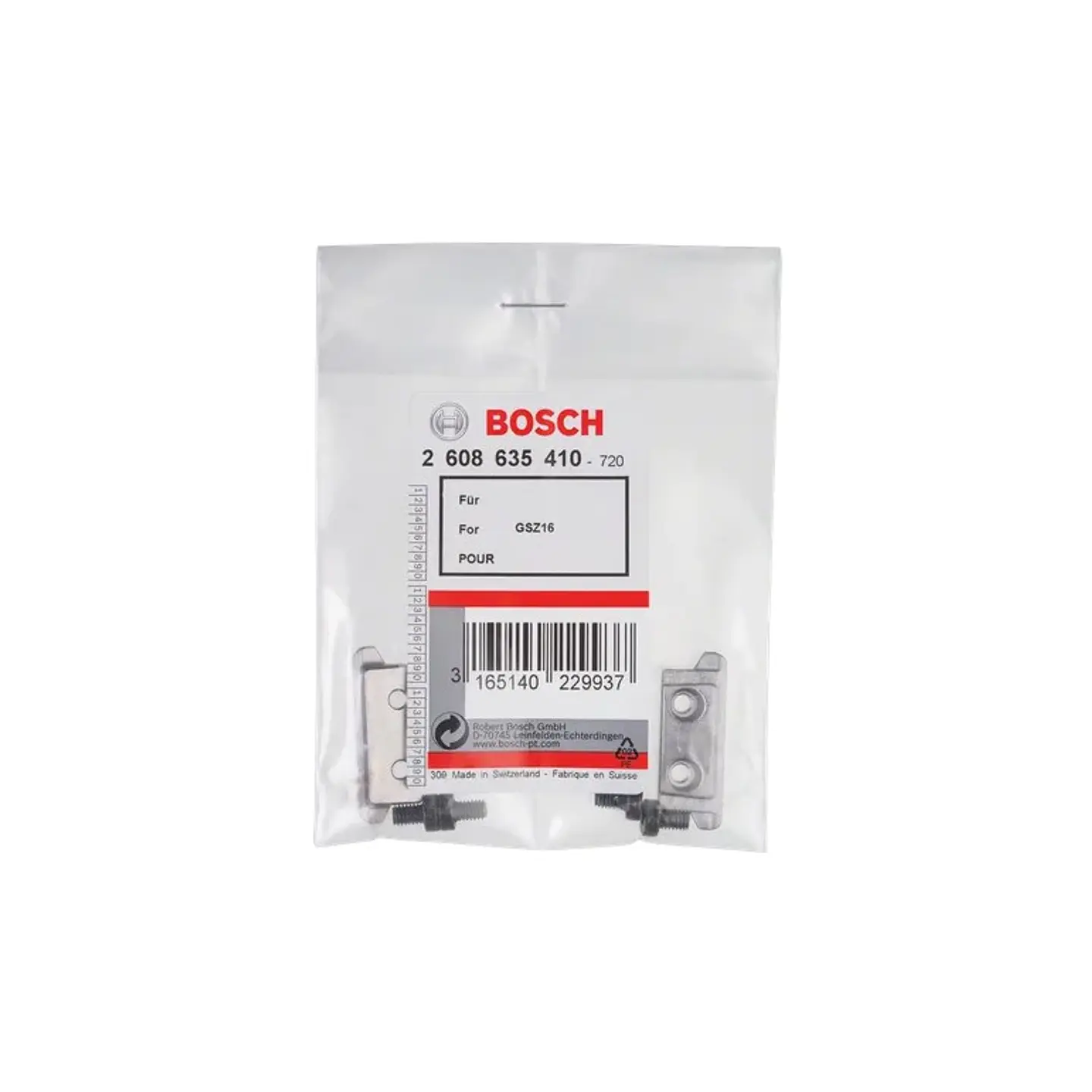 Conjunto de réguas de corte BOSCH 2