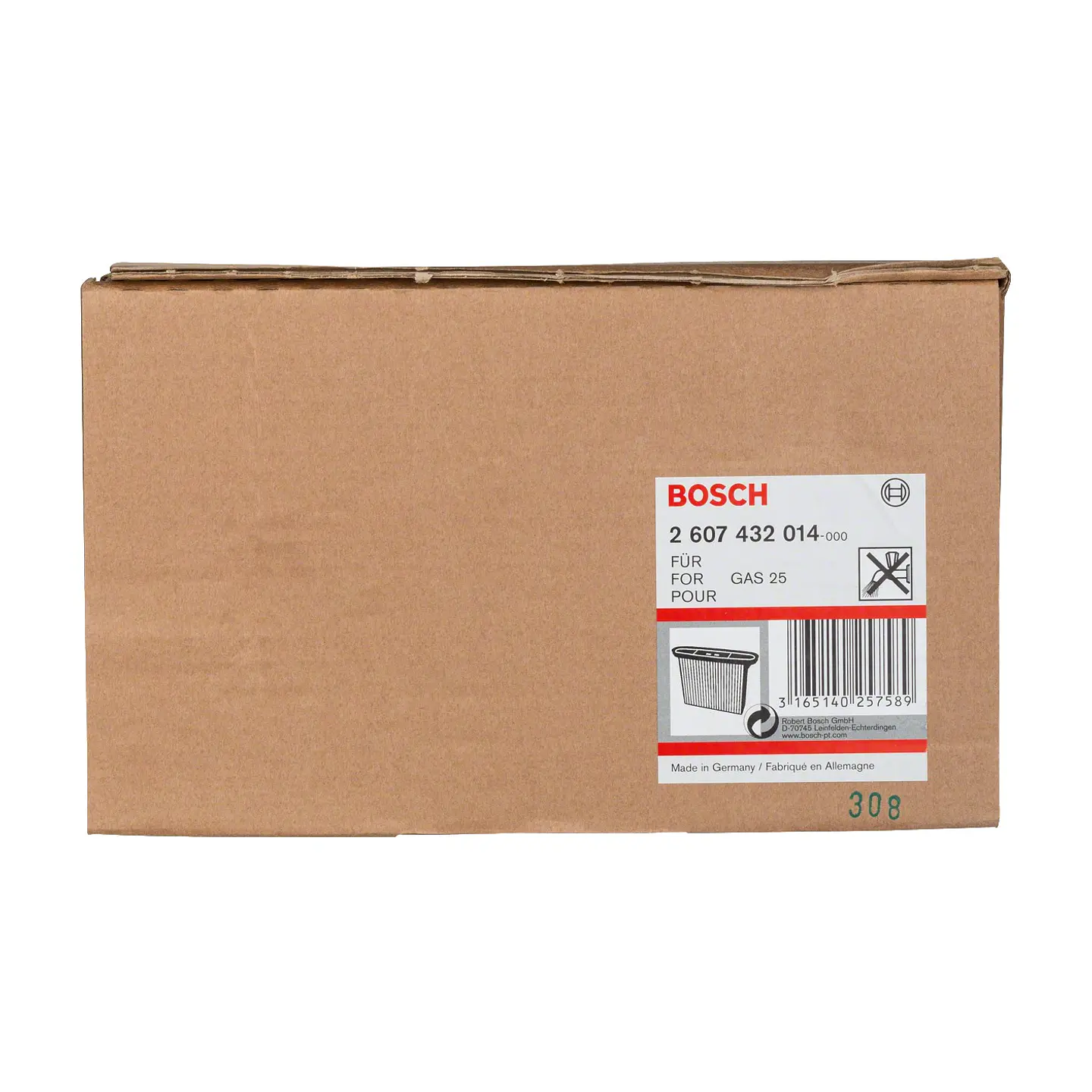 Filtro de celulose BOSCH  2