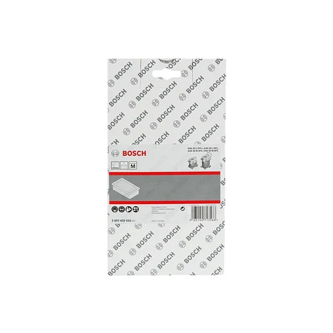 Filtro de pregas planas de celulose BOSCH