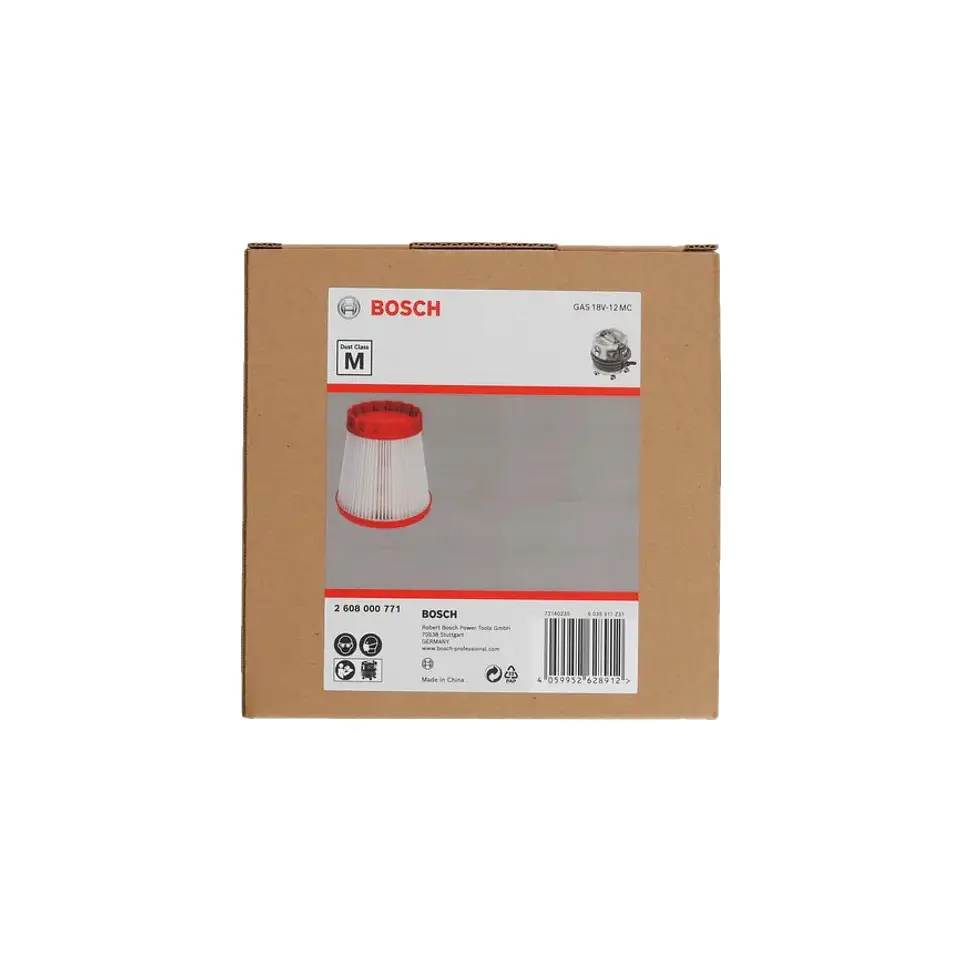 Filtro de Classe M, 158x158x160 mm BOSCH 2