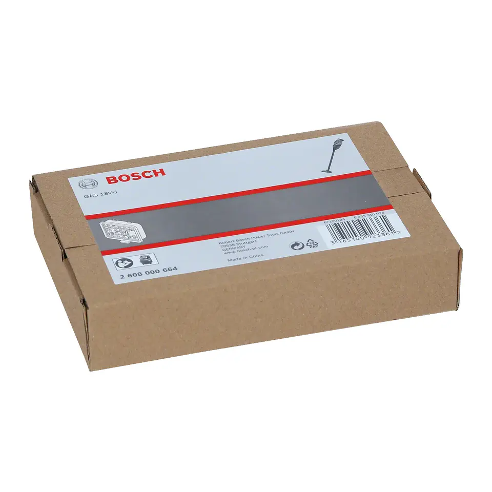 Filtro de fole para aspiradores BOSCH  2
