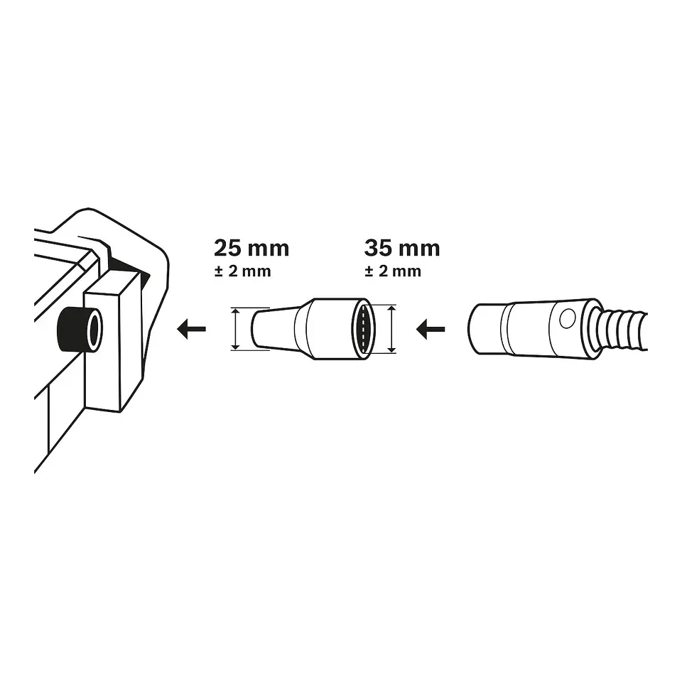 Bocal de ligação BOSCH  3