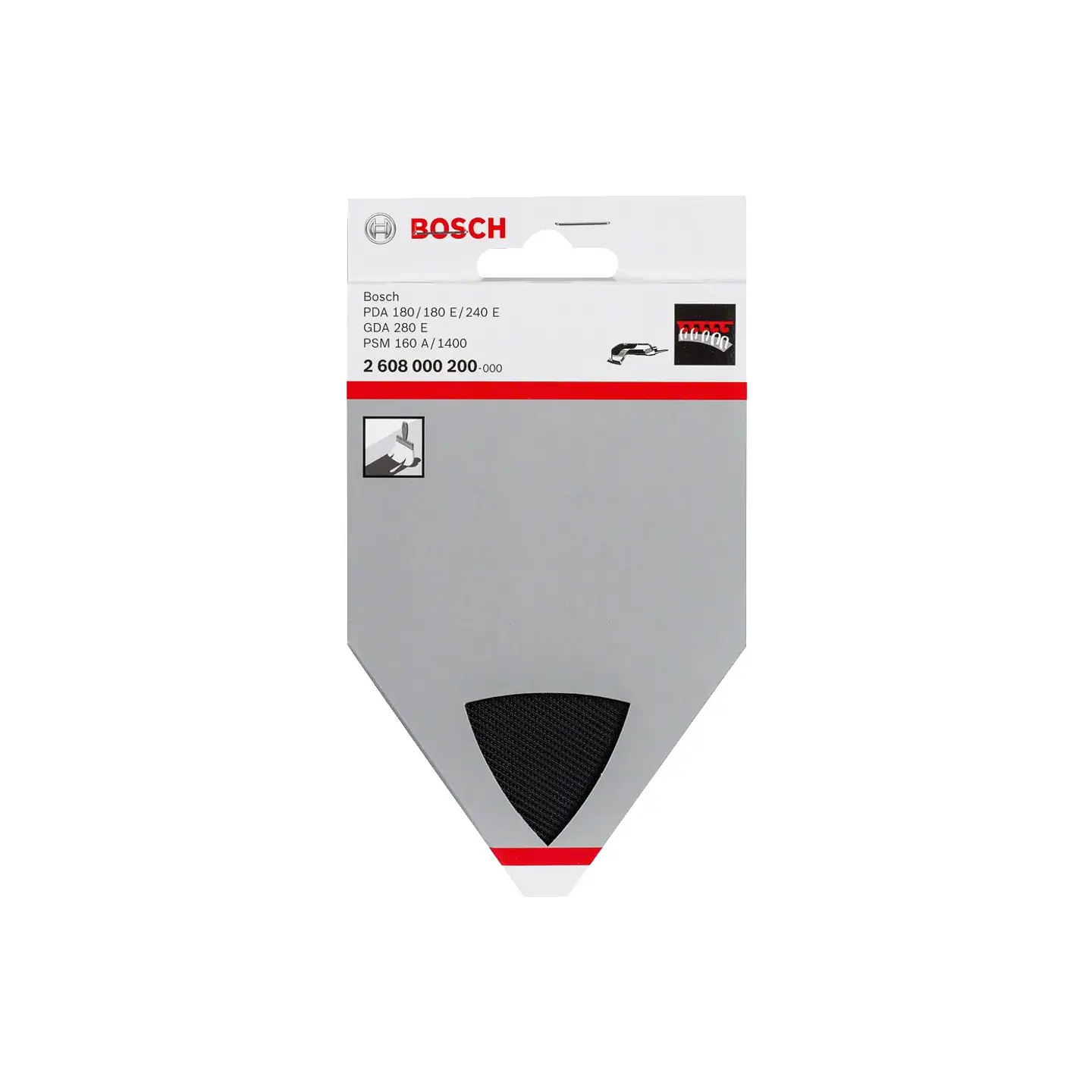 Placa de lixar BOSCH 2