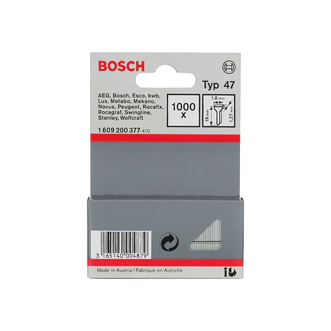 Prego, tipo 47 19mm BOSCH