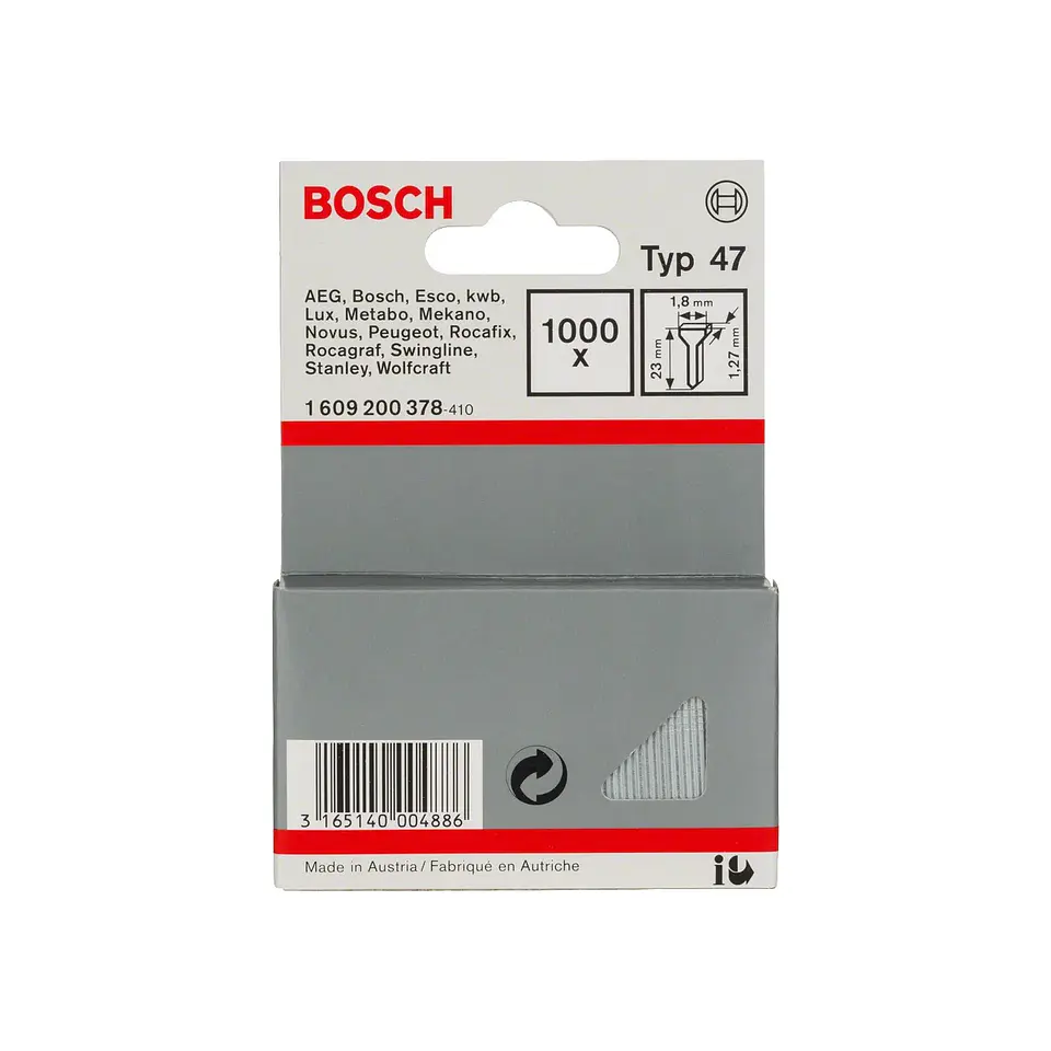 Prego, tipo 47 23mm BOSCH 1