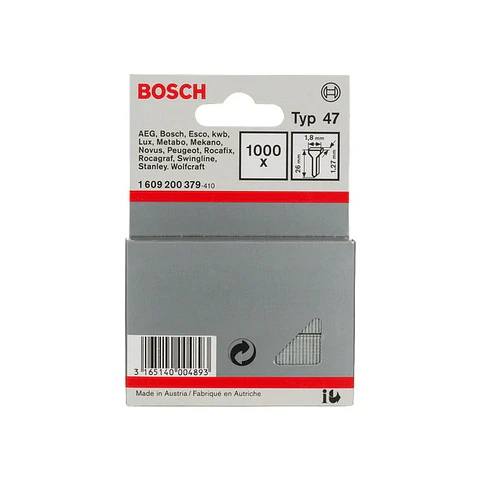 Prego, tipo 47 26mm BOSCH