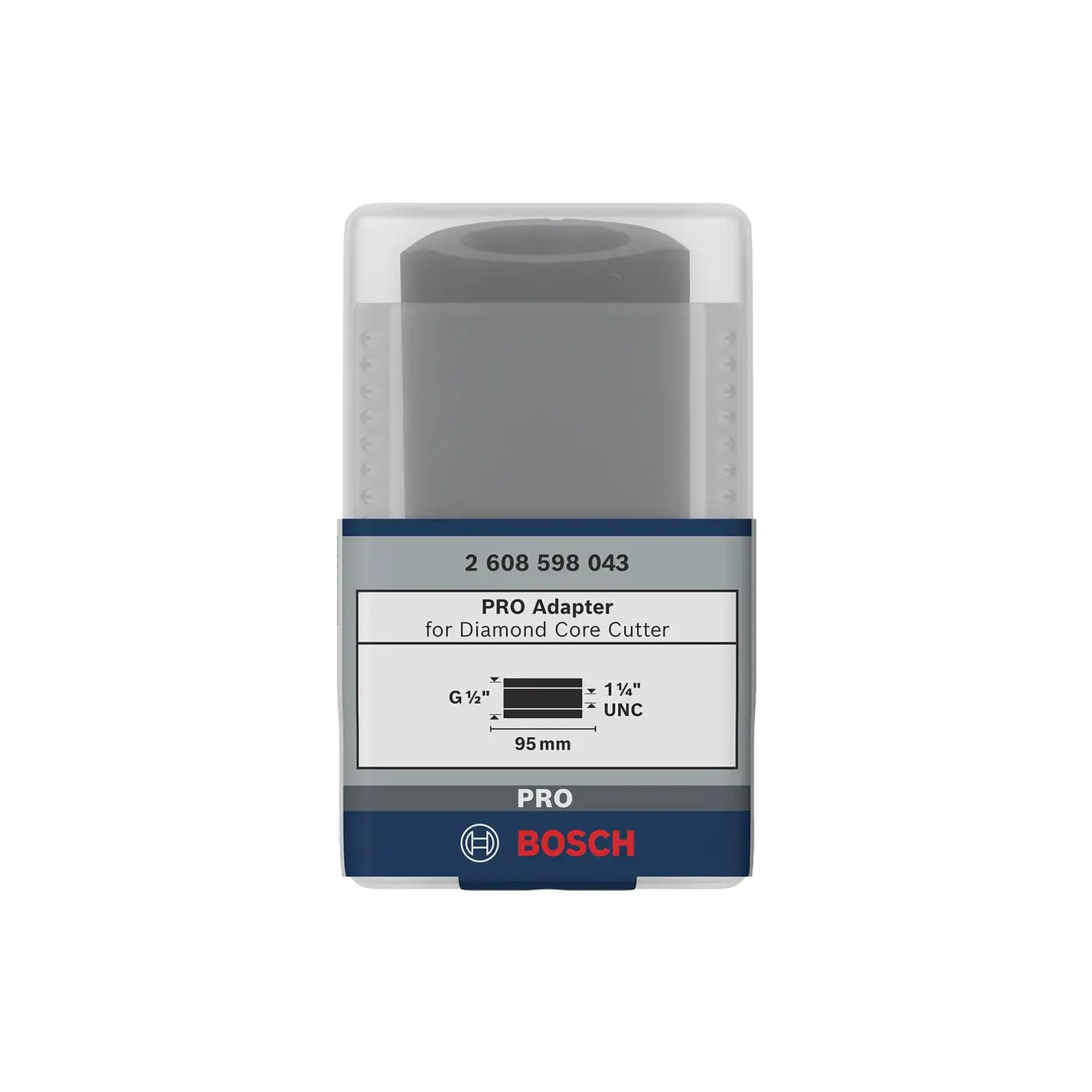 Adaptador para brocas de coroa de diamante BOSCH  4