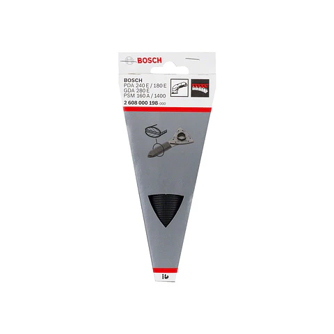 Dedo de lixar para substituição plano BOSCH 