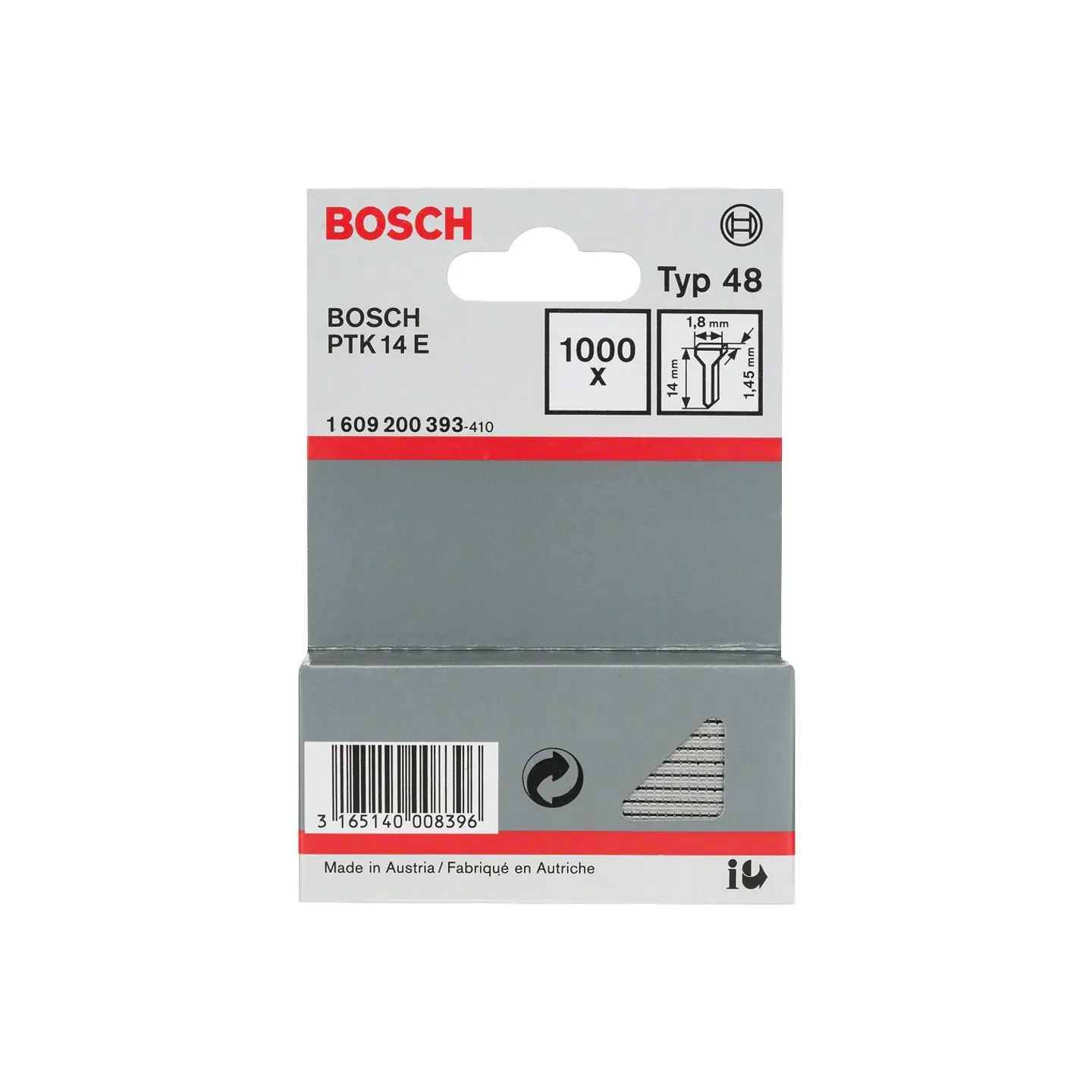 Prego, tipo 48 BOSCH  1
