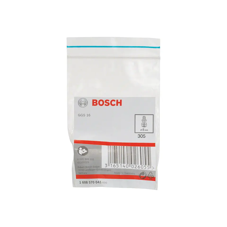 Pinça de fixação com porca de aperto 8mm BOSCH 2