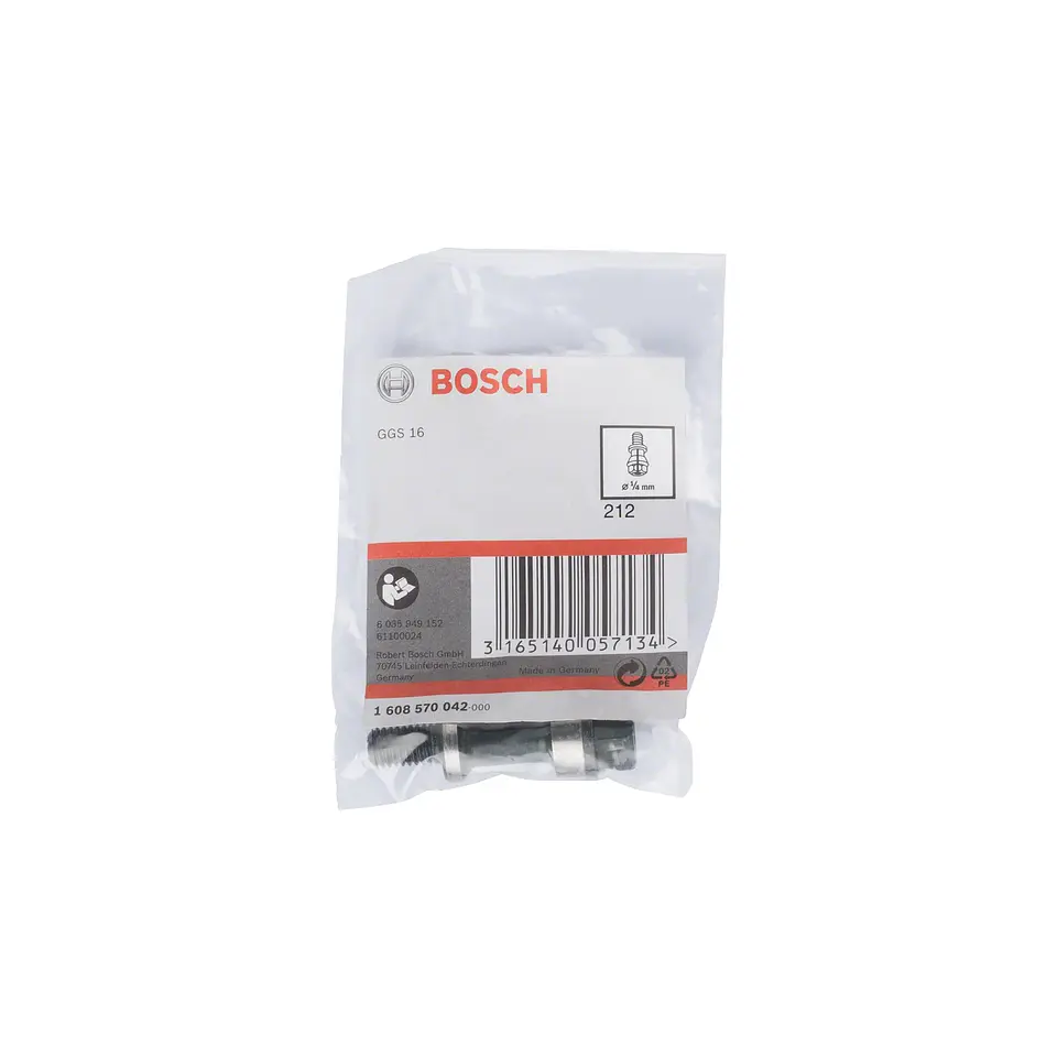 Pinça de fixação com porca de aperto 1/4 BOSCH 2