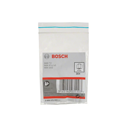 Pinça de fixação com porca de aperto 6mm BOSCH
