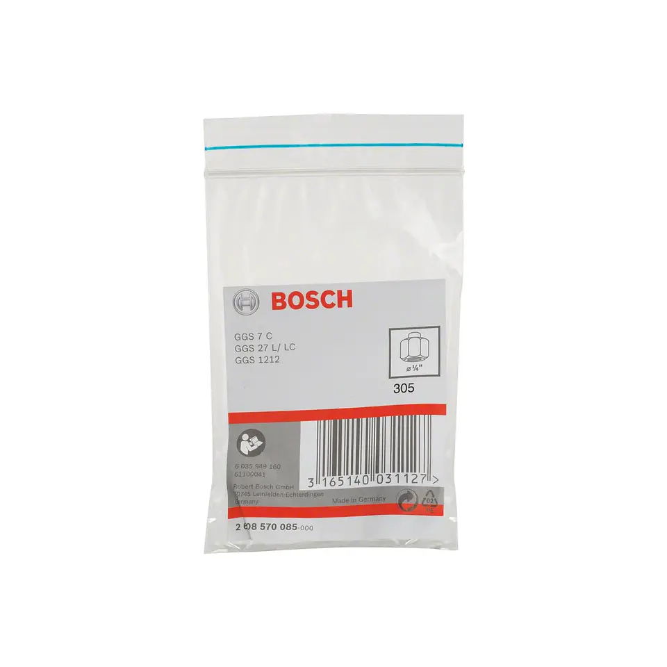 Pinça de fixação com porca de aperto 1/4 BOSCH 2