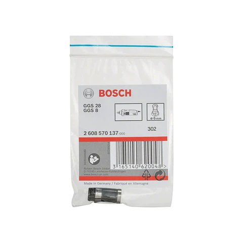 Pinça de aperto sem porca de aperto 6mm BOSCH
