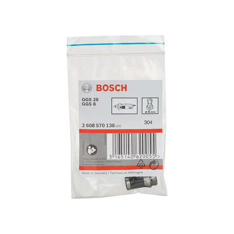 Pinça de aperto sem porca de aperto 8mm BOSCH
