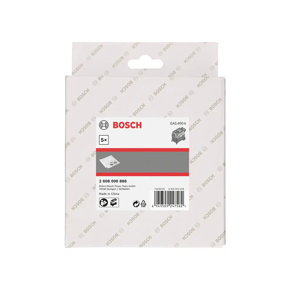 Saco descartável BOSCH 2