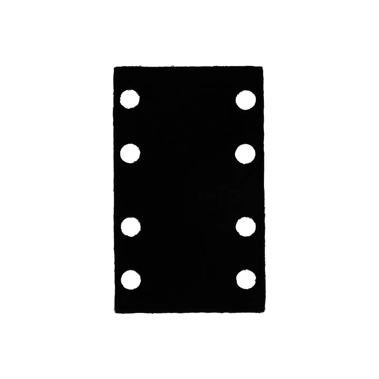 Protetor de prato de apoio, 80x133 mm, 2x BOSCH 1