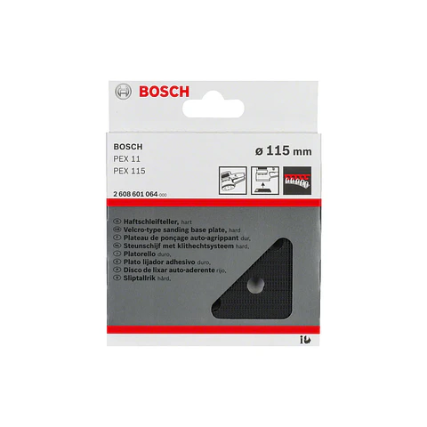 Prato de lixar 115mm duro PEX 115 BOSCH