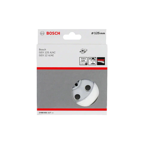 Prato de lixar GEX 12 A 125mm BOSCH 