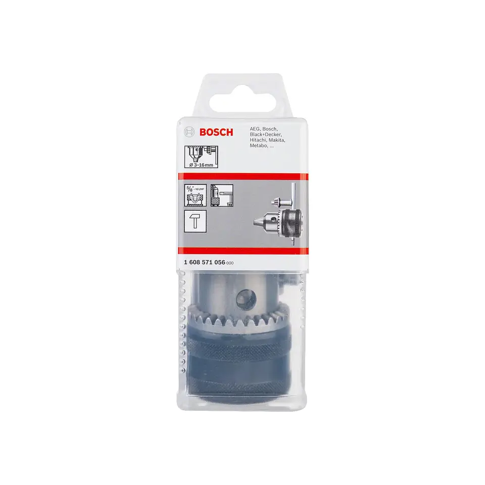 Buchas de coroa dentada até 13 mm BOSCH  2