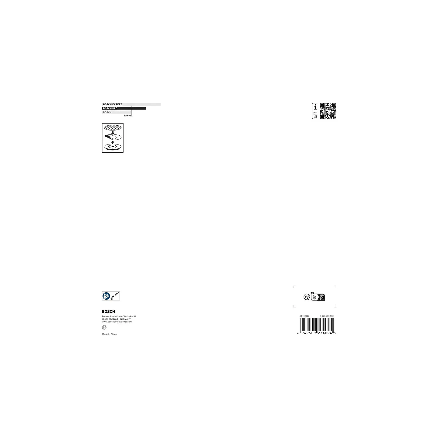 Prato de apoio 215 mm BOSCH 3