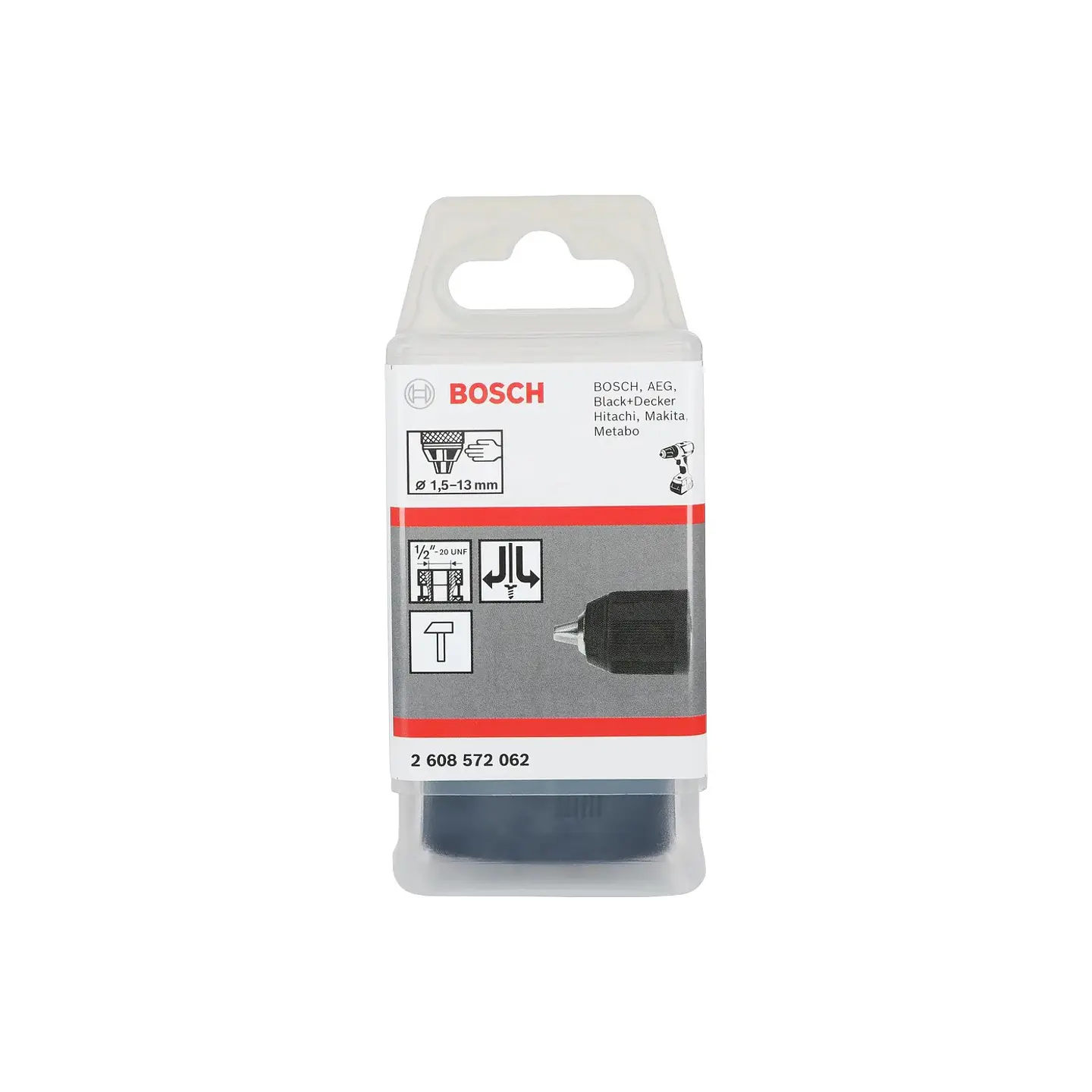 Bucha de aperto rápido até 13 mm BOSCH  2