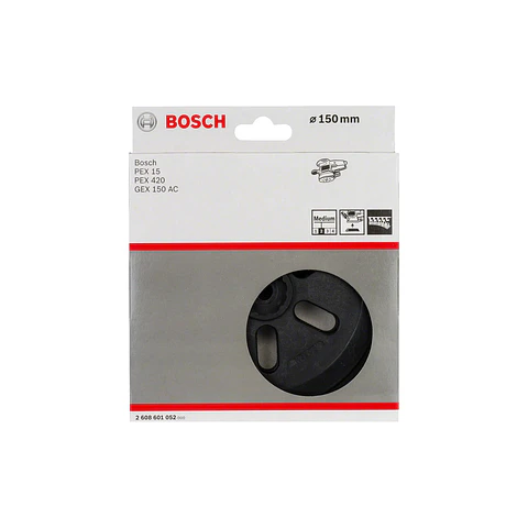 Suporte de lixa com 6 orifícios BOSCH 