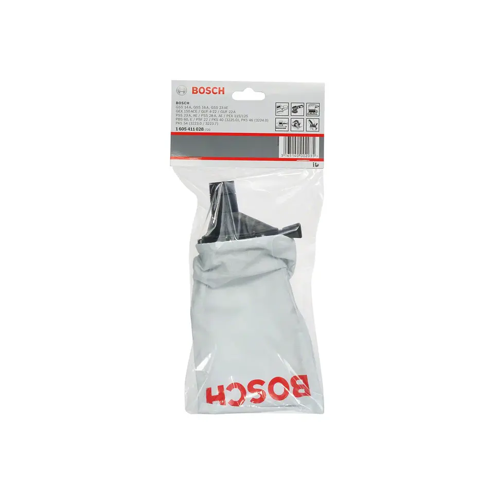 Saco de tecido para pó para lixadeiras excêntricas BOSCH  2