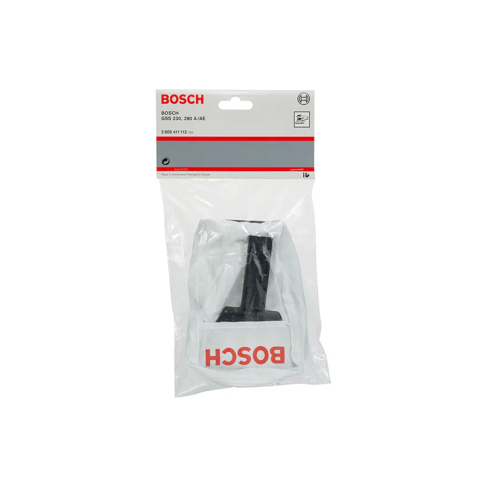 Saco de tecido para pó para lixadeiras orbitais BOSCH  2