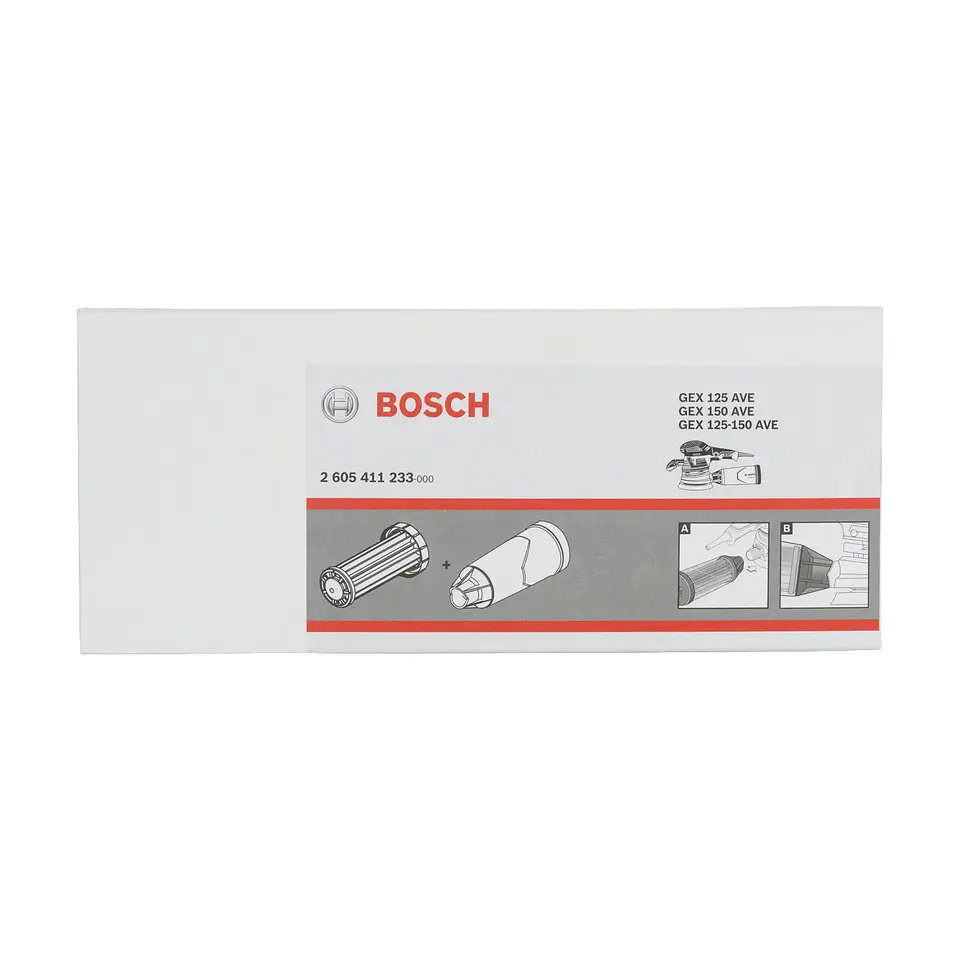 Caixa do pó e filtro para GEX 125-150 AVE Professional BOSCH  2