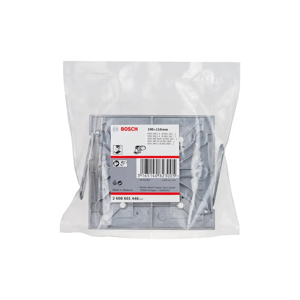 Placa de lixar para lixadeiras orbitais BOSCH  3
