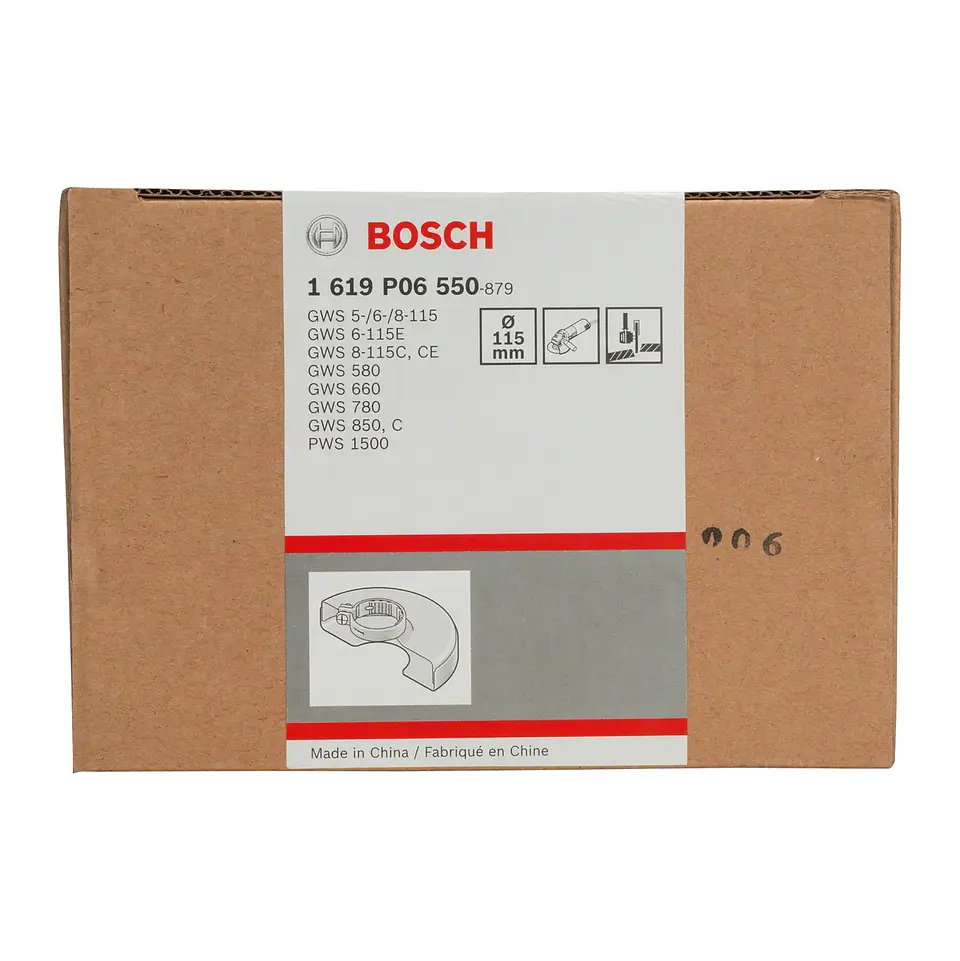 Tampa de proteção com cobertura lateral 115mm BOSCH  3