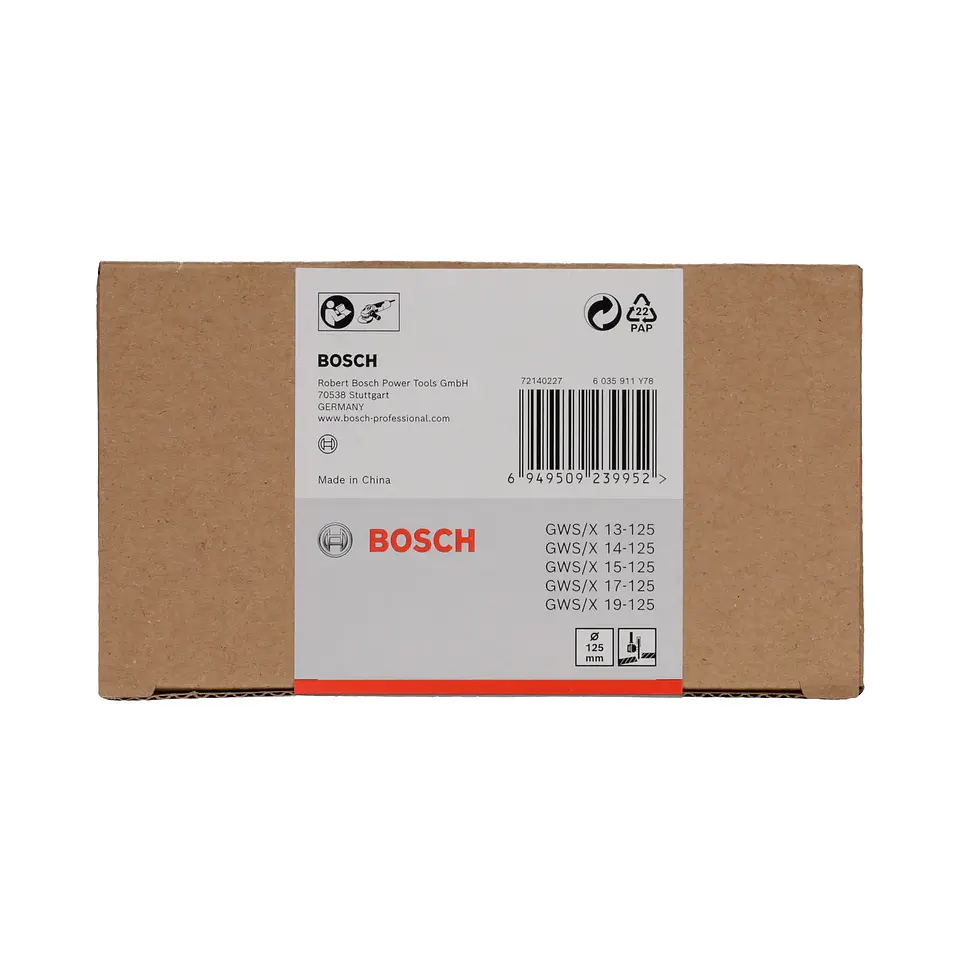 Resguardo combinado de proteção para corte, metal, aplicação com alavanca 125mm BOSCH  3