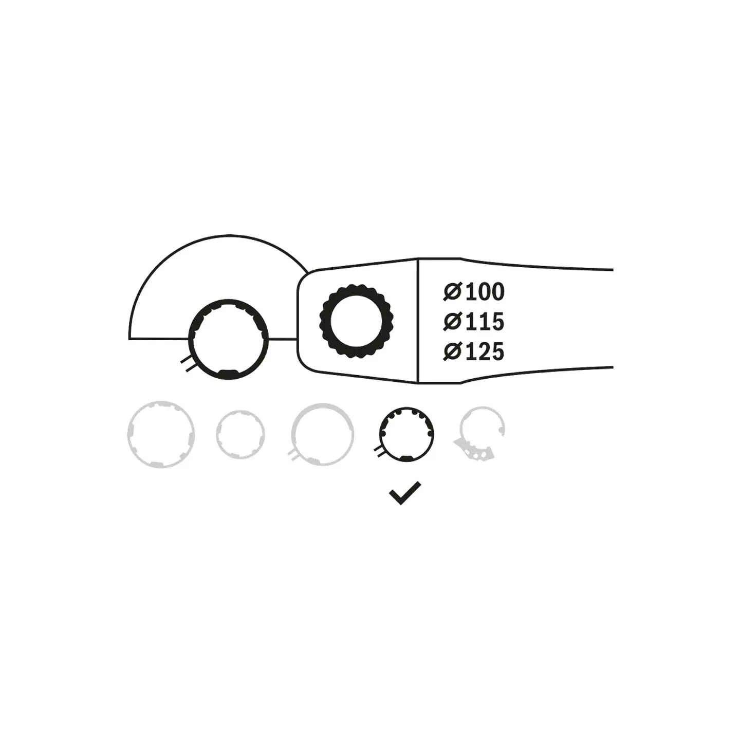 Tampas de proteção sem cobertura lateral para lixar BOSCH  2