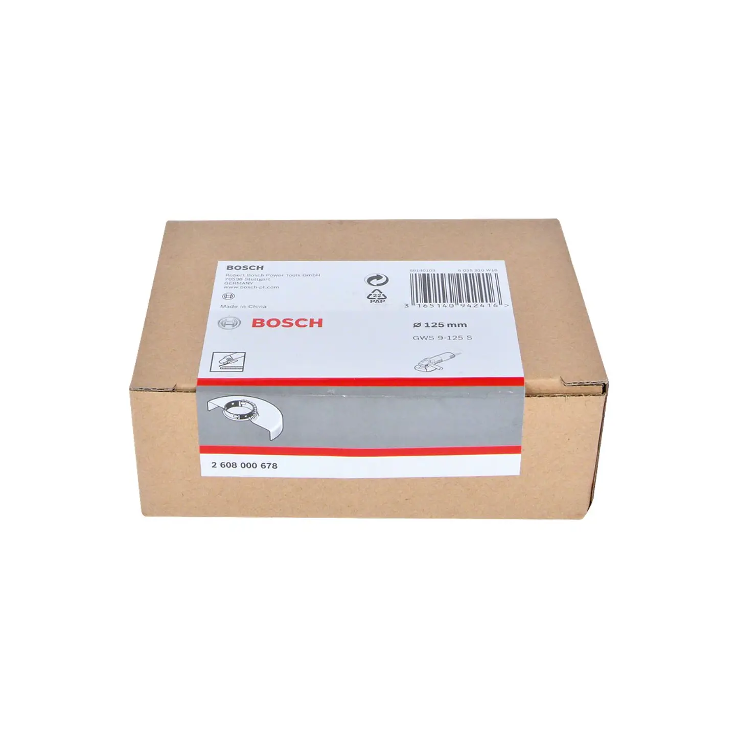 Resguardo para rebarbar 125 mm BOSCH 3