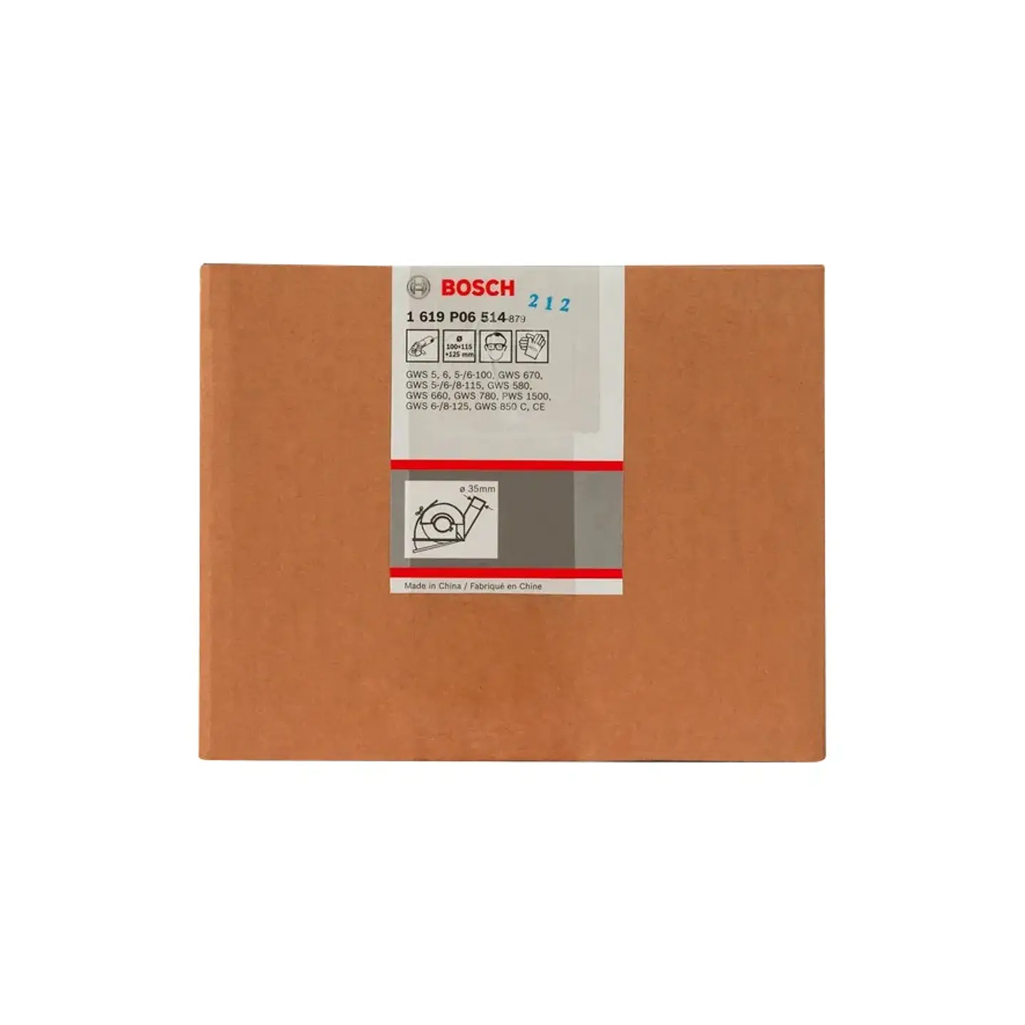 Patim de guia com bocal de aspiração para cortar BOSCH 2