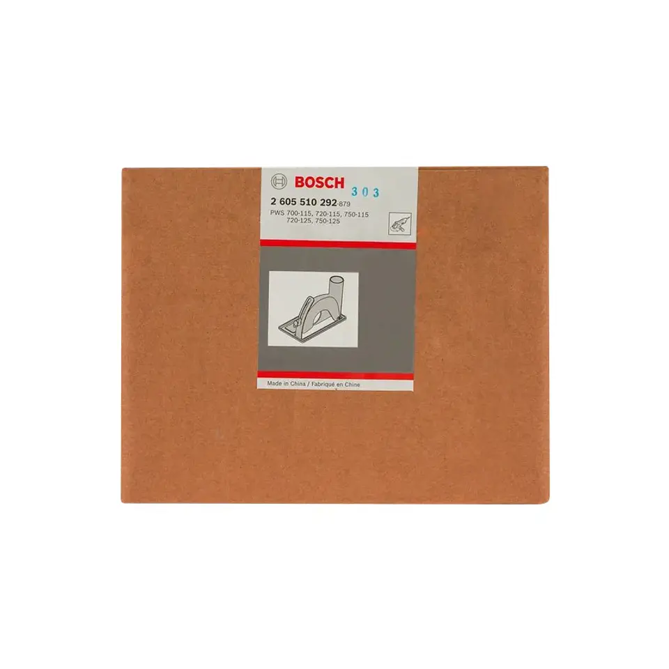 Patim de guia com bocal de aspiração 125mm BOSCH 2