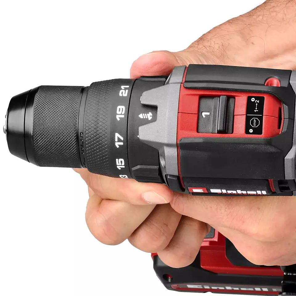 Berbequim com percussão TP-CD 18/70-C Li-i BL - Solo PROFESSIONAL EINHELL 5