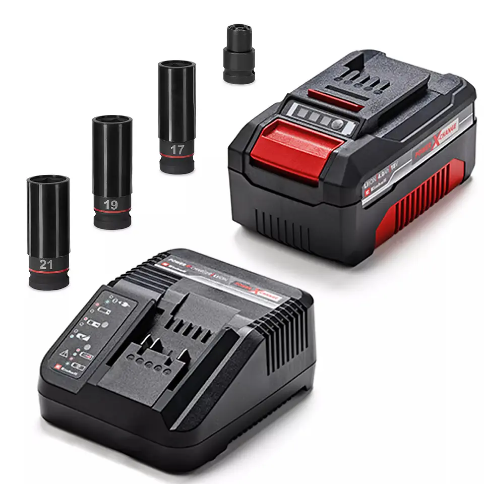 Aparafusadora de impacto 1/2' IMPAXXO 18/450 + 1 Bateria 18V 4.0Ah PROFESSIONAL EINHELL 4