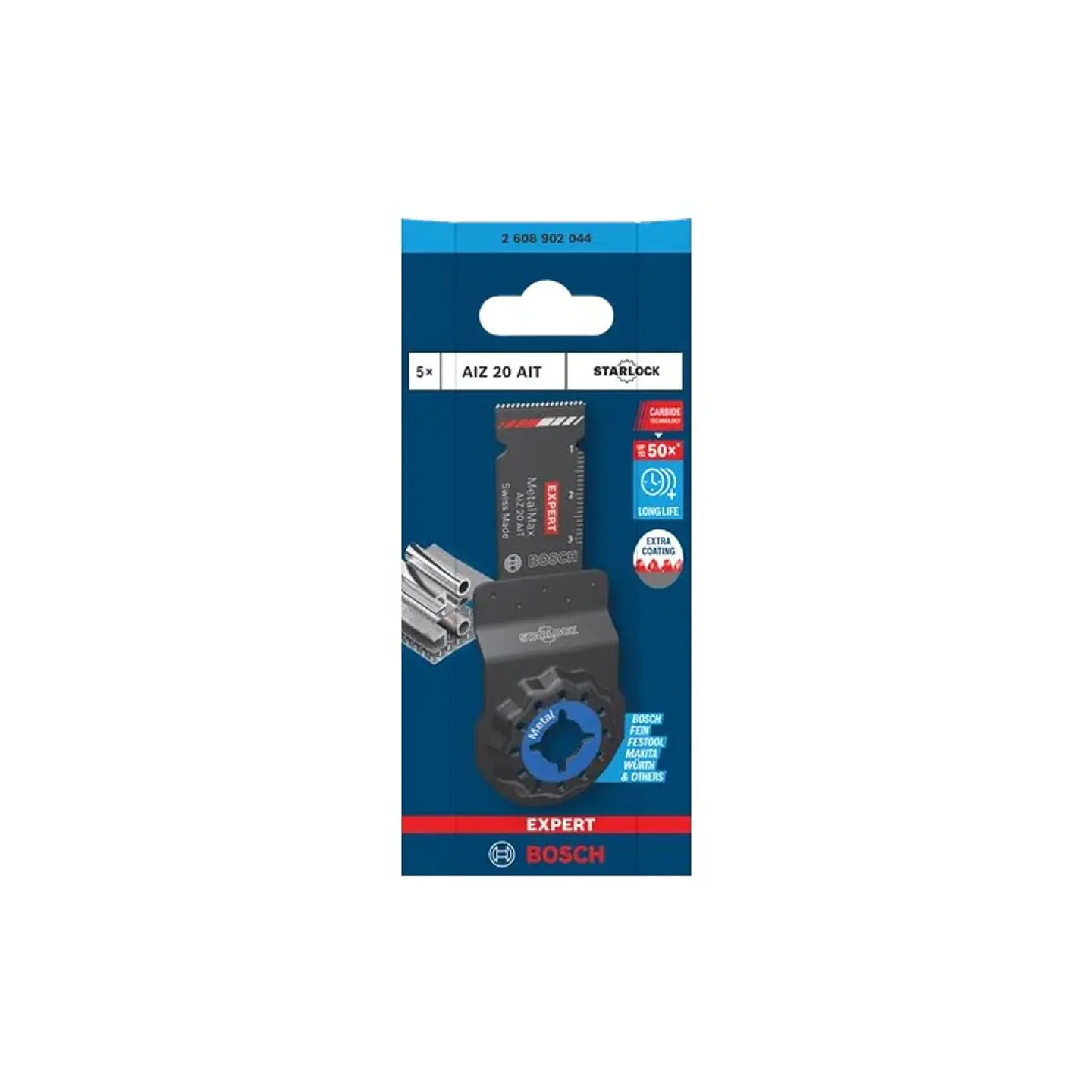 Lâmina para corte de imersão EXPERT AIZ 20 AIT MetalMax (5 unids) BOSCH 2