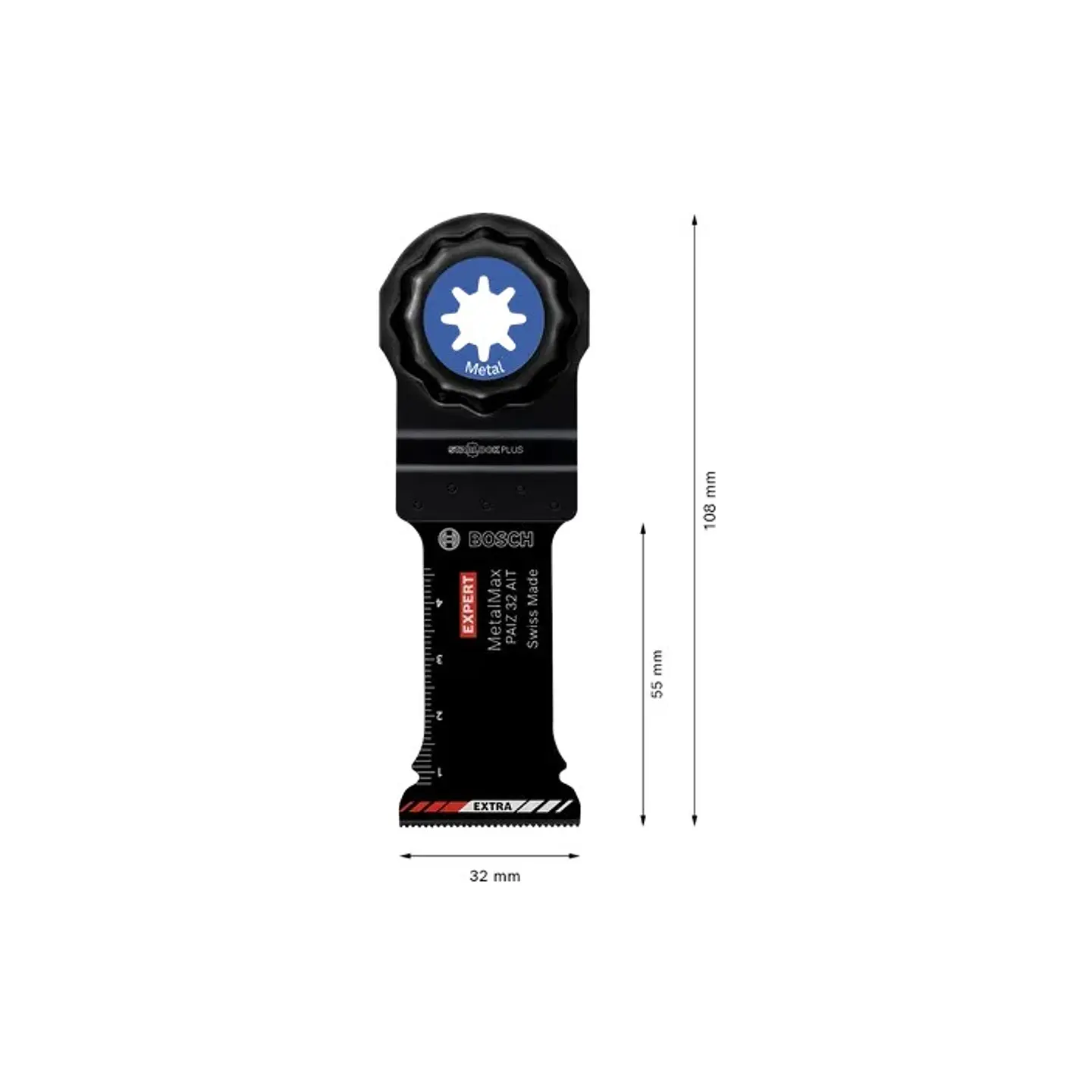 Lâmina para corte de imersão EXPERT PAIZ 32 AIT MetalMax BOSCH 2