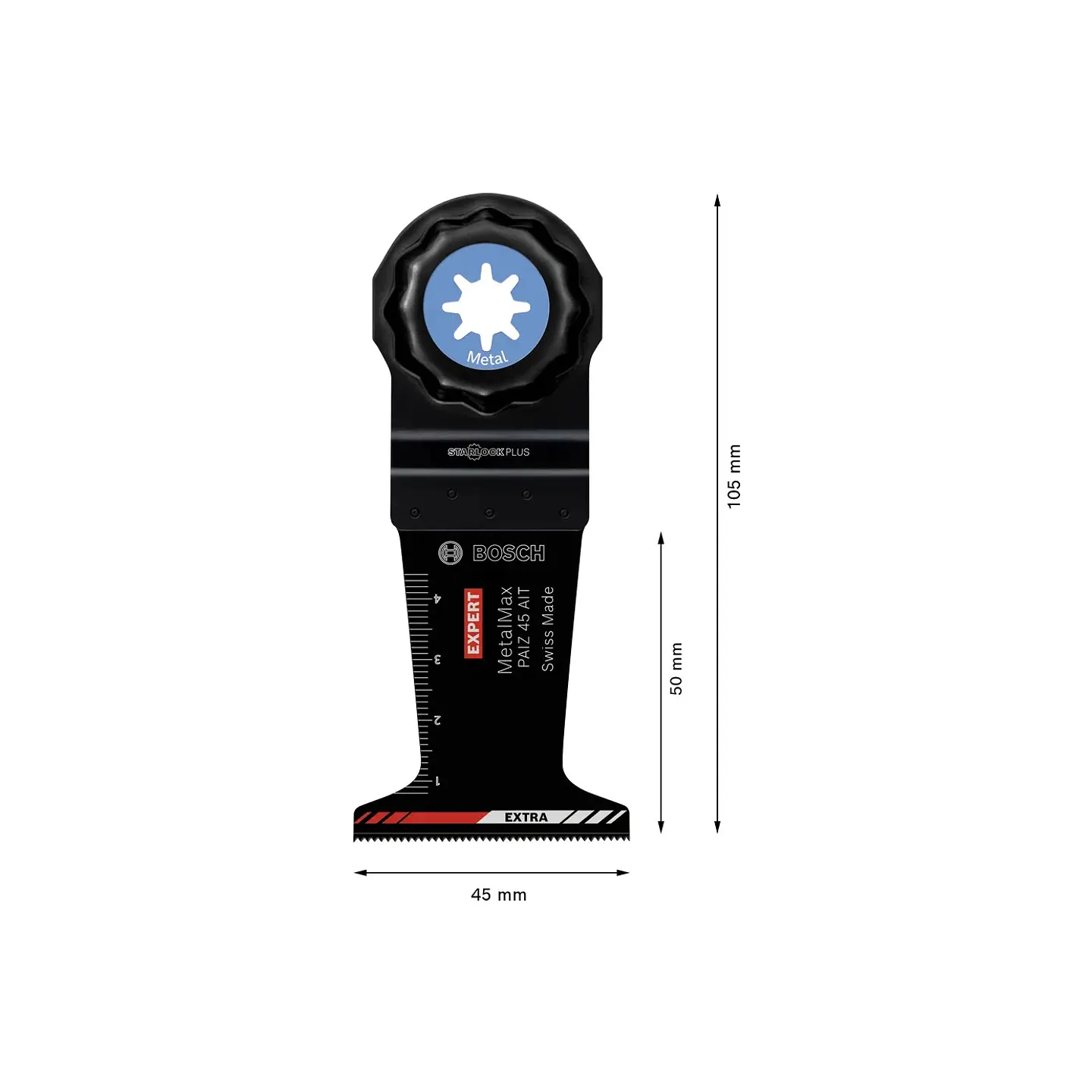 Lâmina para corte de imersão EXPERT PAIZ 45 AIT MetalMax BOSCH  3
