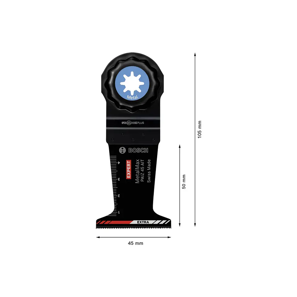 Lâmina para corte de imersão EXPERT PAIZ 45 AIT MetalMax BOSCH  3